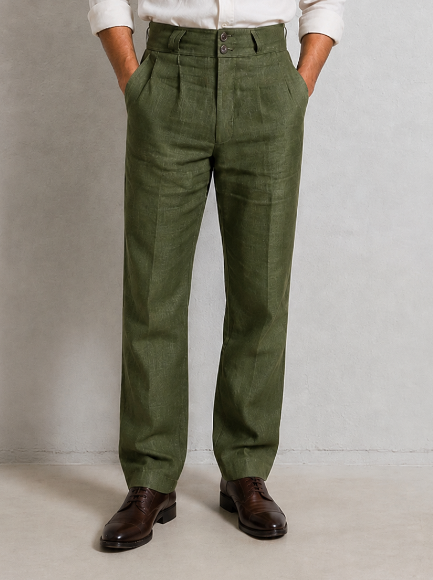 Indian Pure Linen - Front view