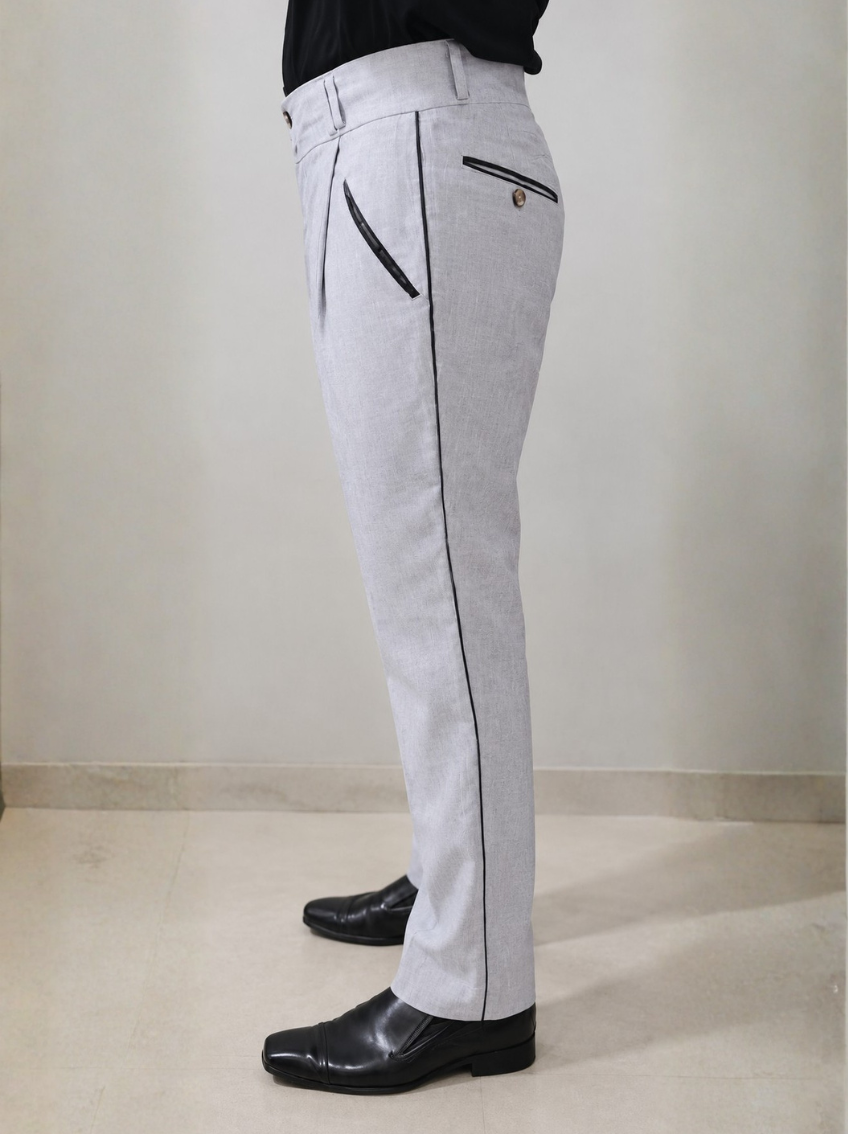 Italian Pure Linen - Side view