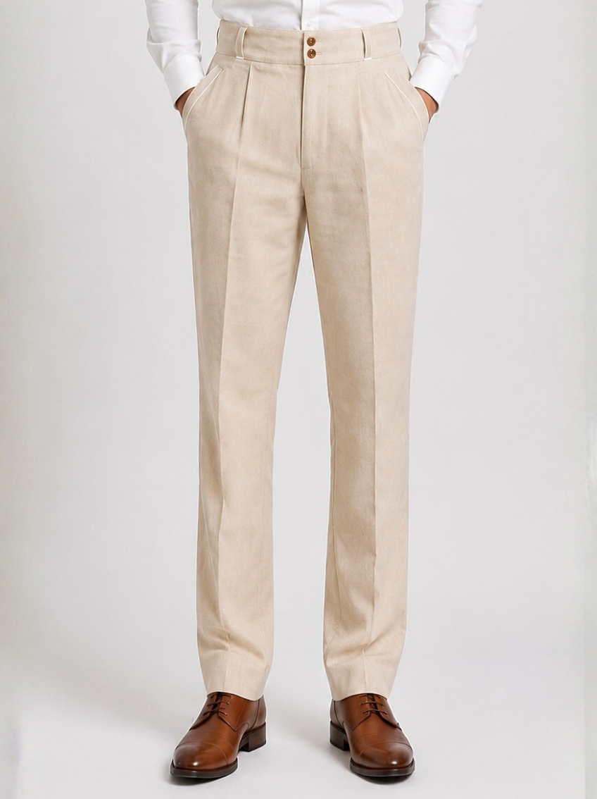 Italian Pure Linen - Front view